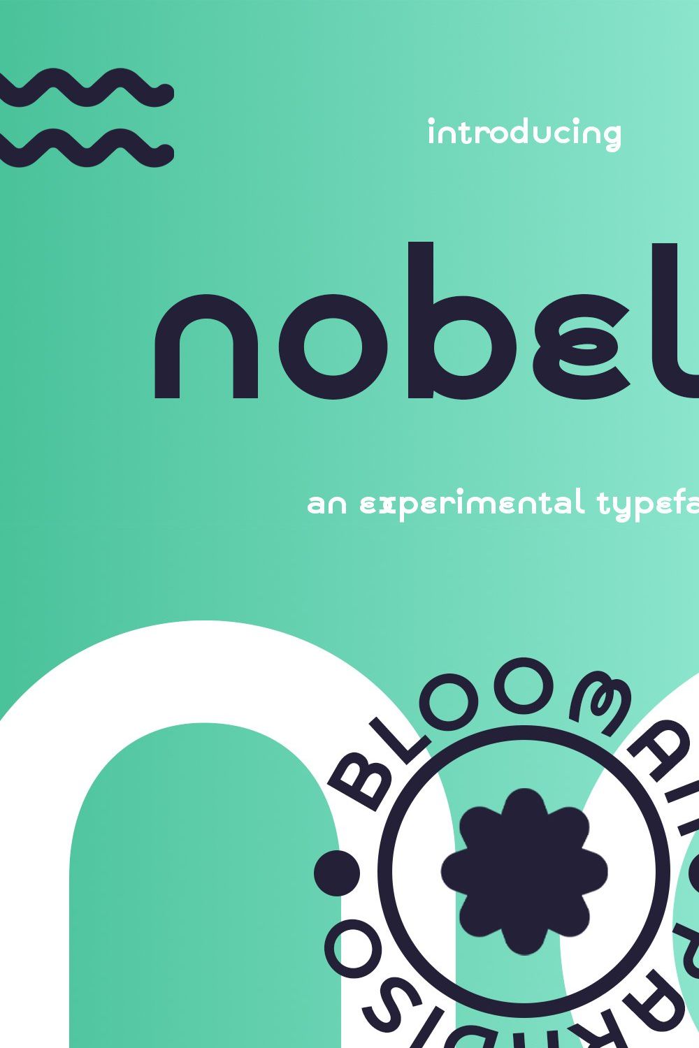 Nobelle Experimental Decorative pinterest preview image.