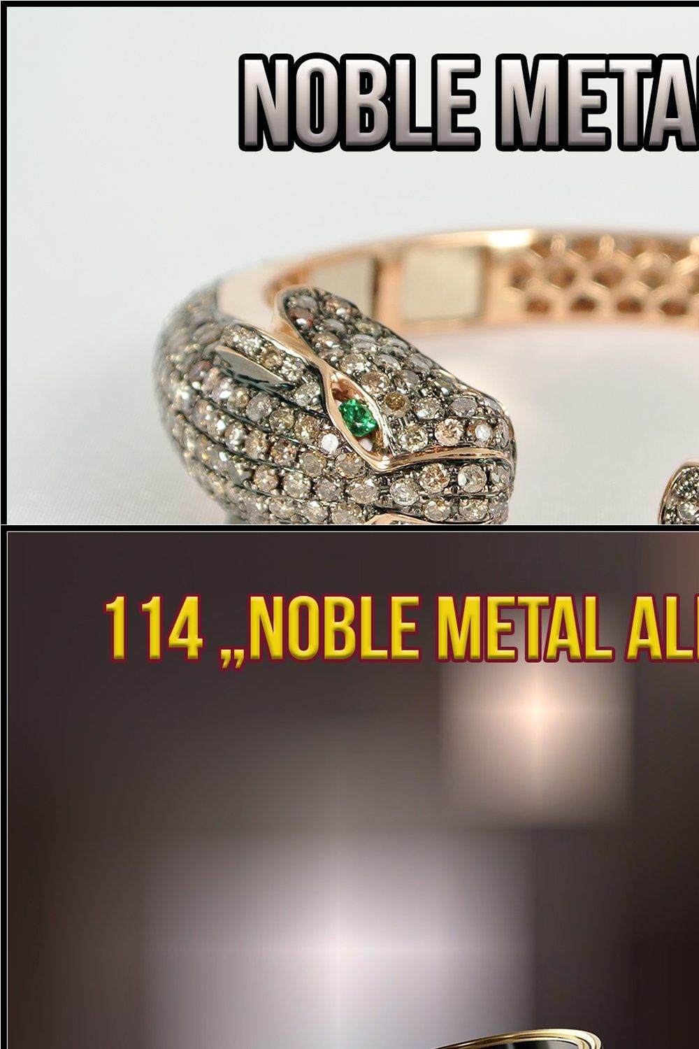 Noble Metal Alloys Gradients pinterest preview image.