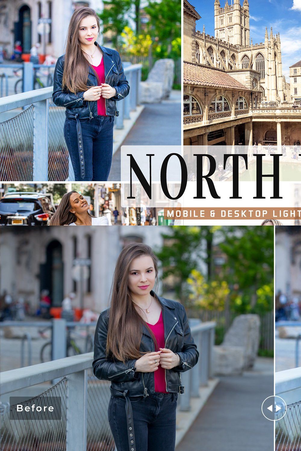 North York Lightroom Presets Pack pinterest preview image.