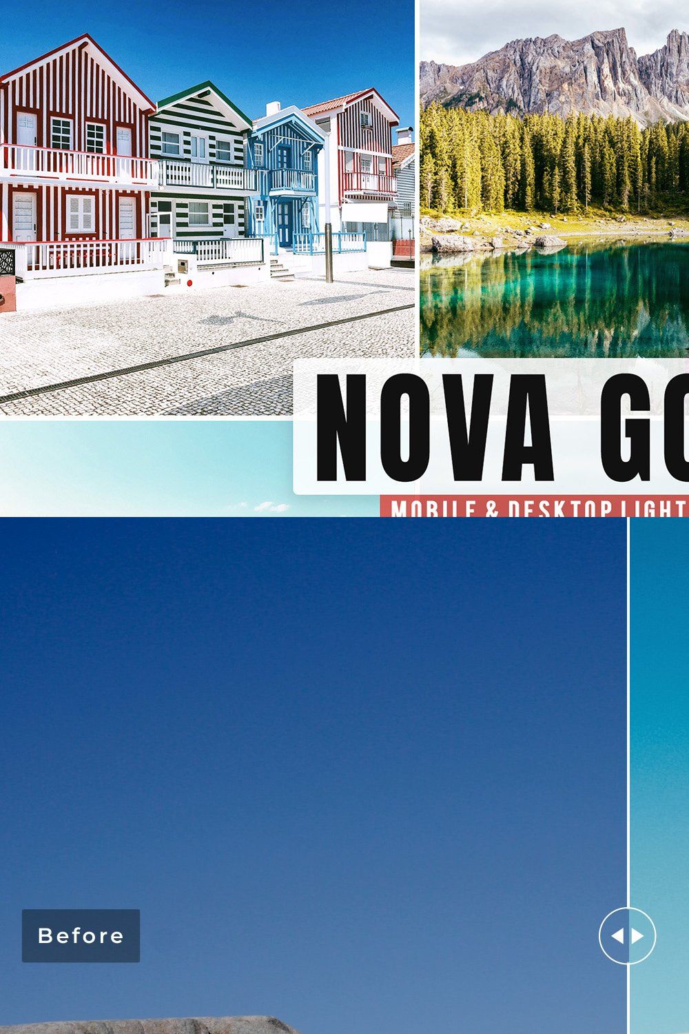 Nova Gorica Pro Lightroom Presets pinterest preview image.