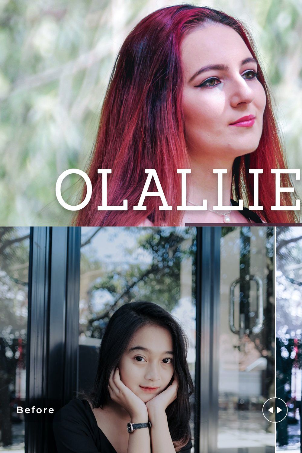 Olallieberry Pro Lightroom Presets pinterest preview image.