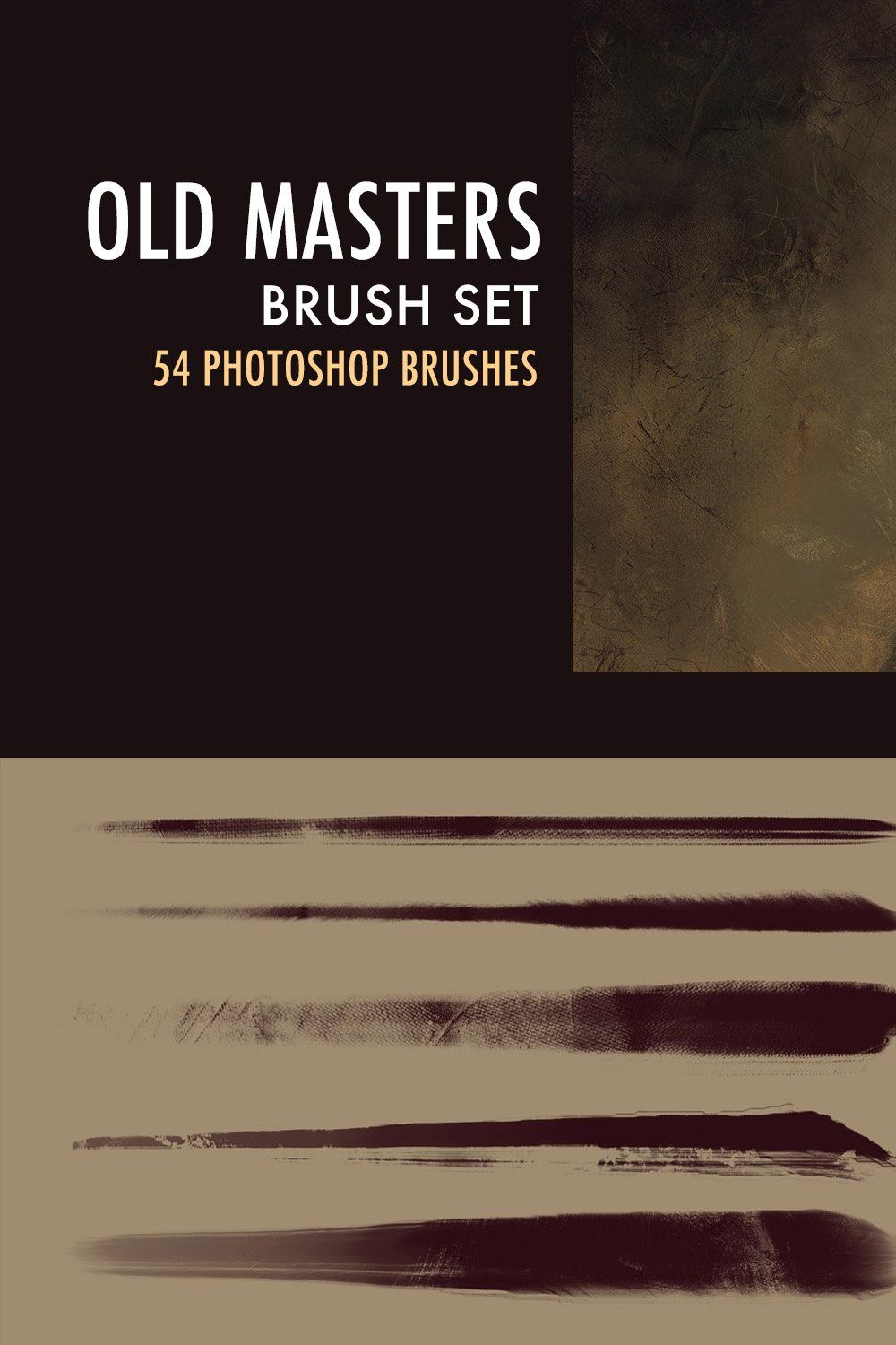 Old Masters Brush Set pinterest preview image.