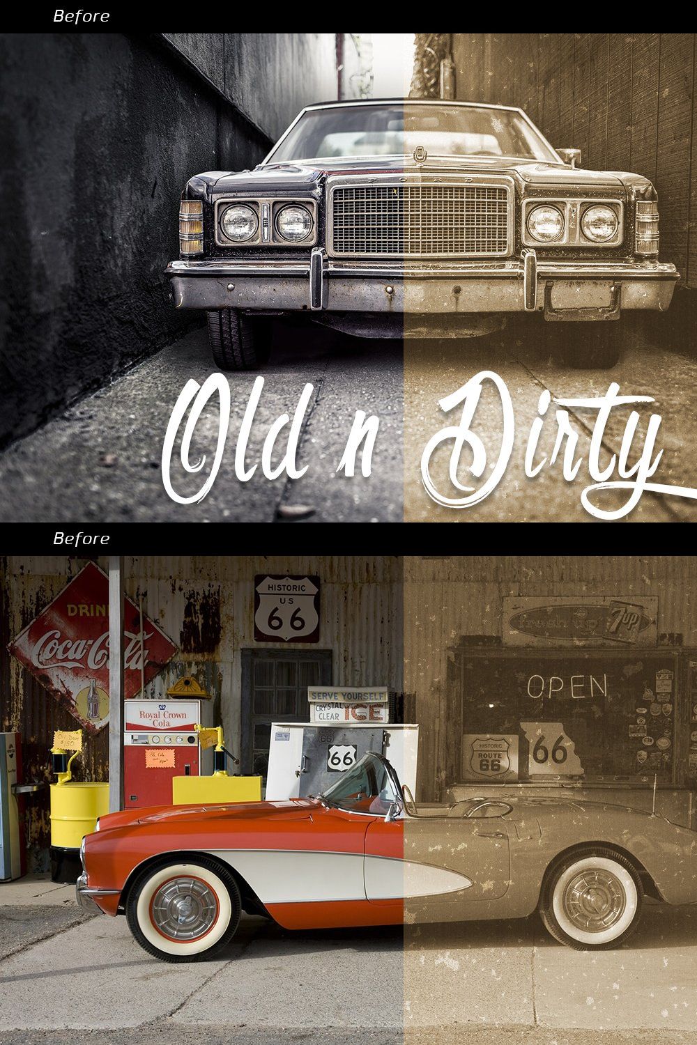 Old n Dirty pinterest preview image.