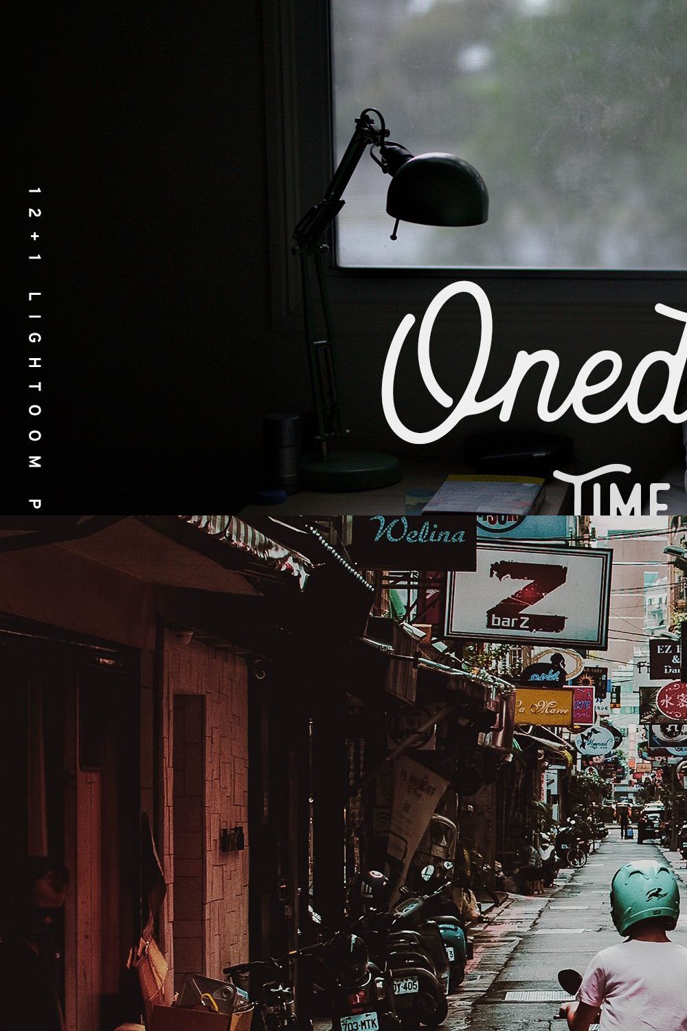 Oneday : Time Lightroom presets pinterest preview image.