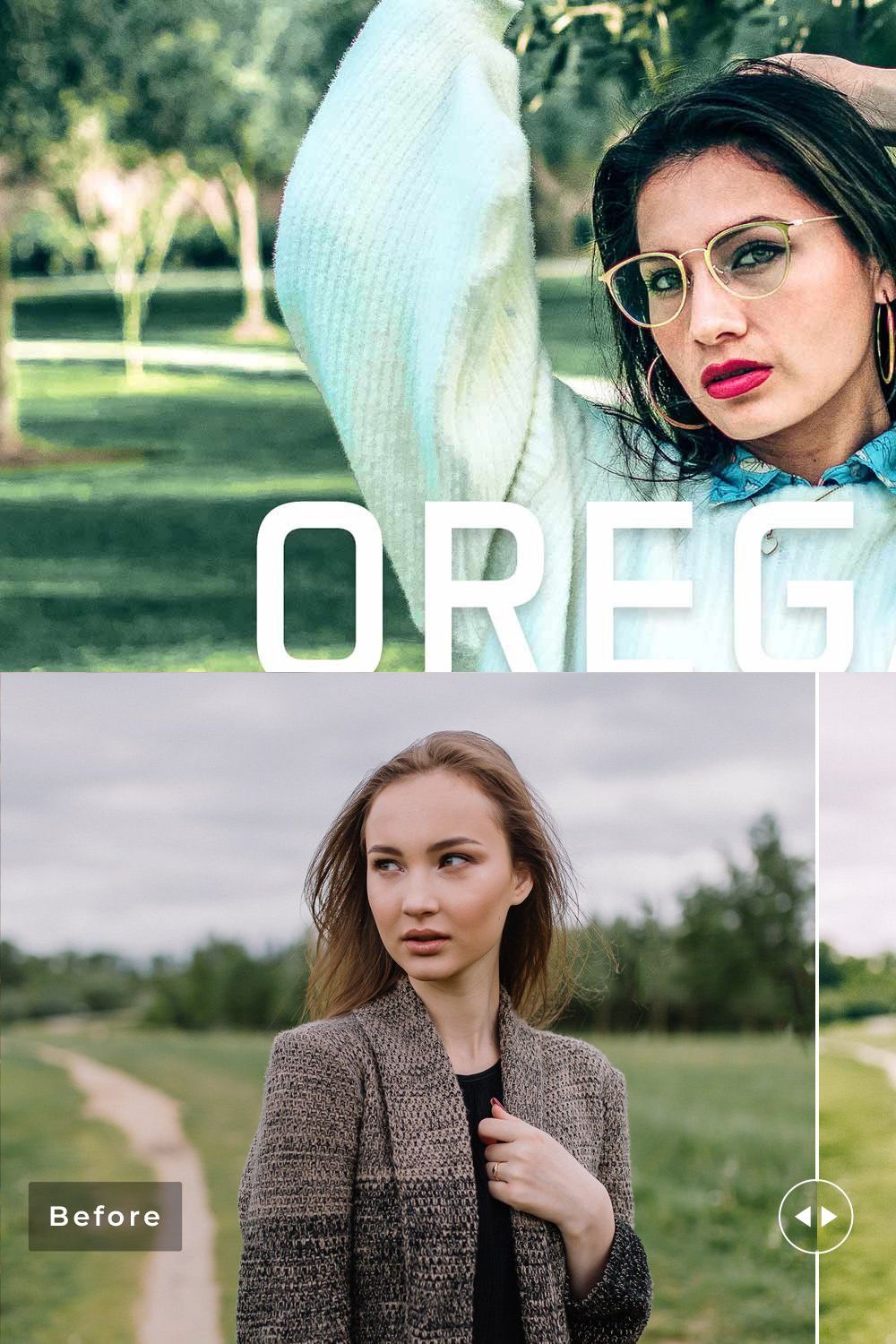 Oregano Pro Lightroom Presets pinterest preview image.