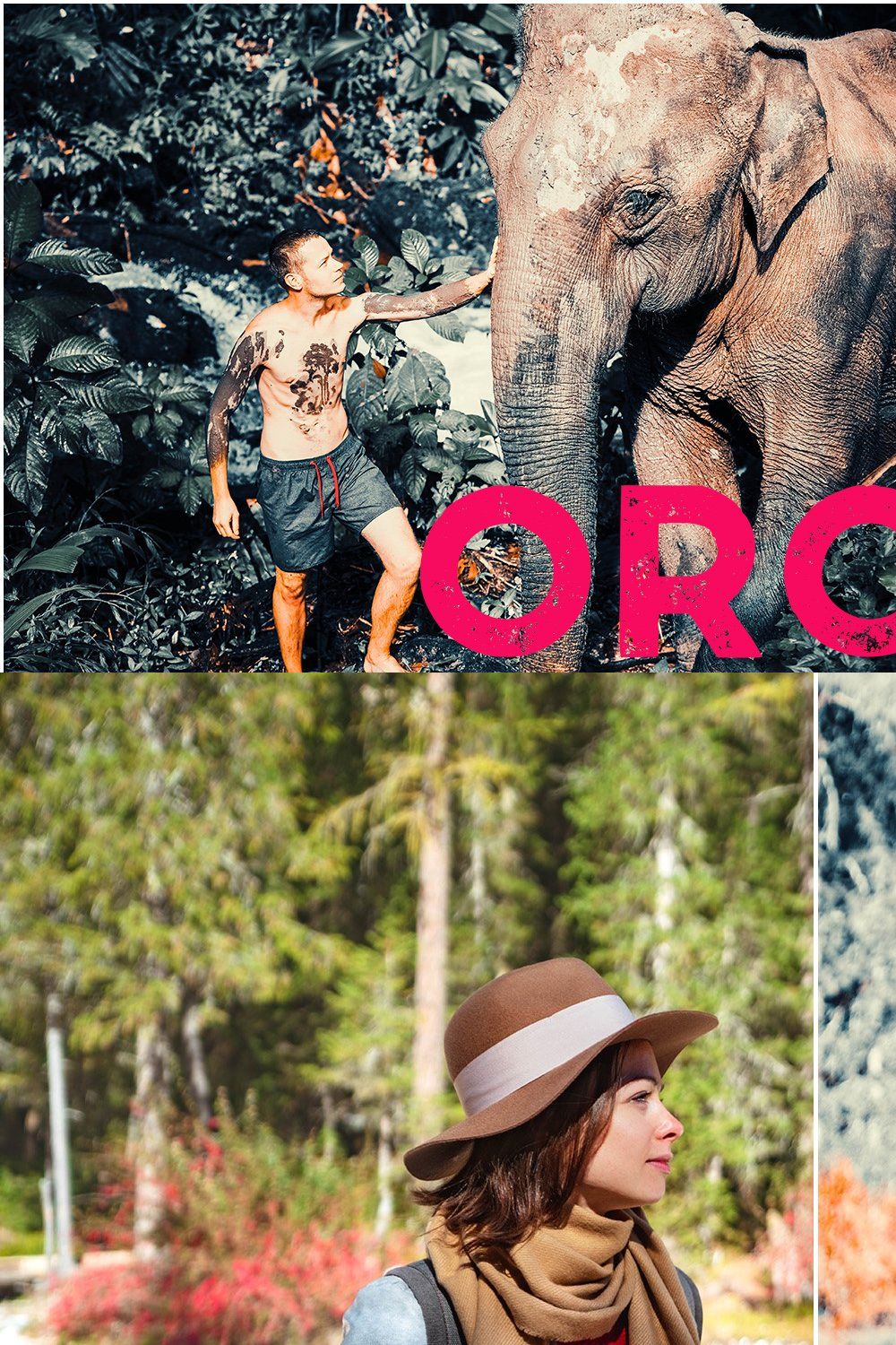 Orgre LR, ACR and Mobile LR Presets pinterest preview image.