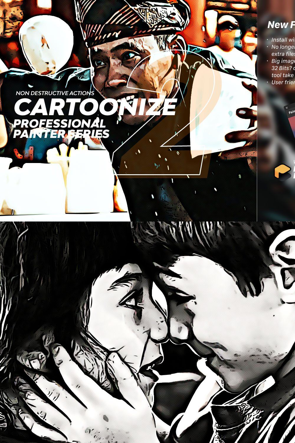PainterBox | Cartoonize 2 pinterest preview image.