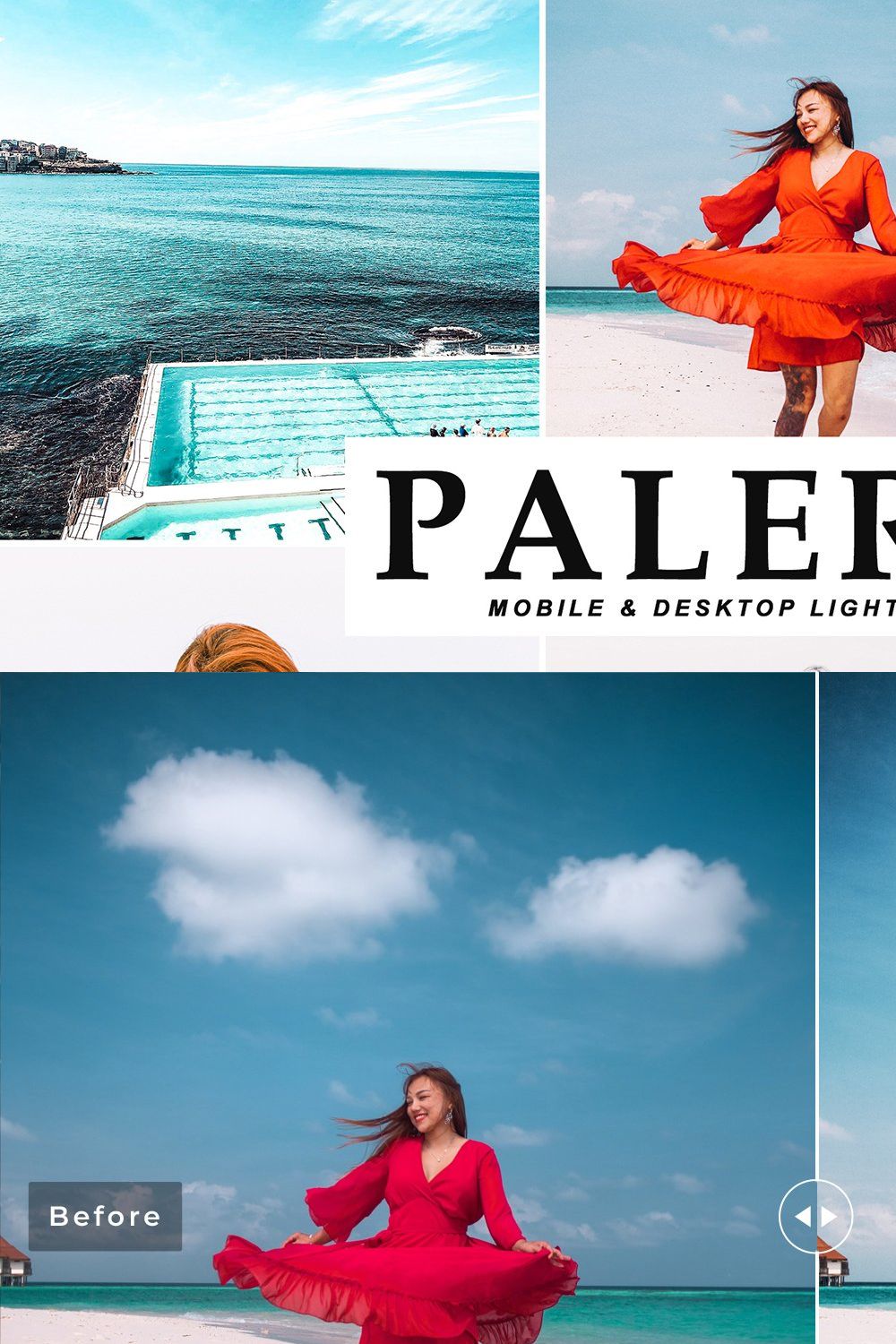 Palermo Lightroom Presets Pack pinterest preview image.