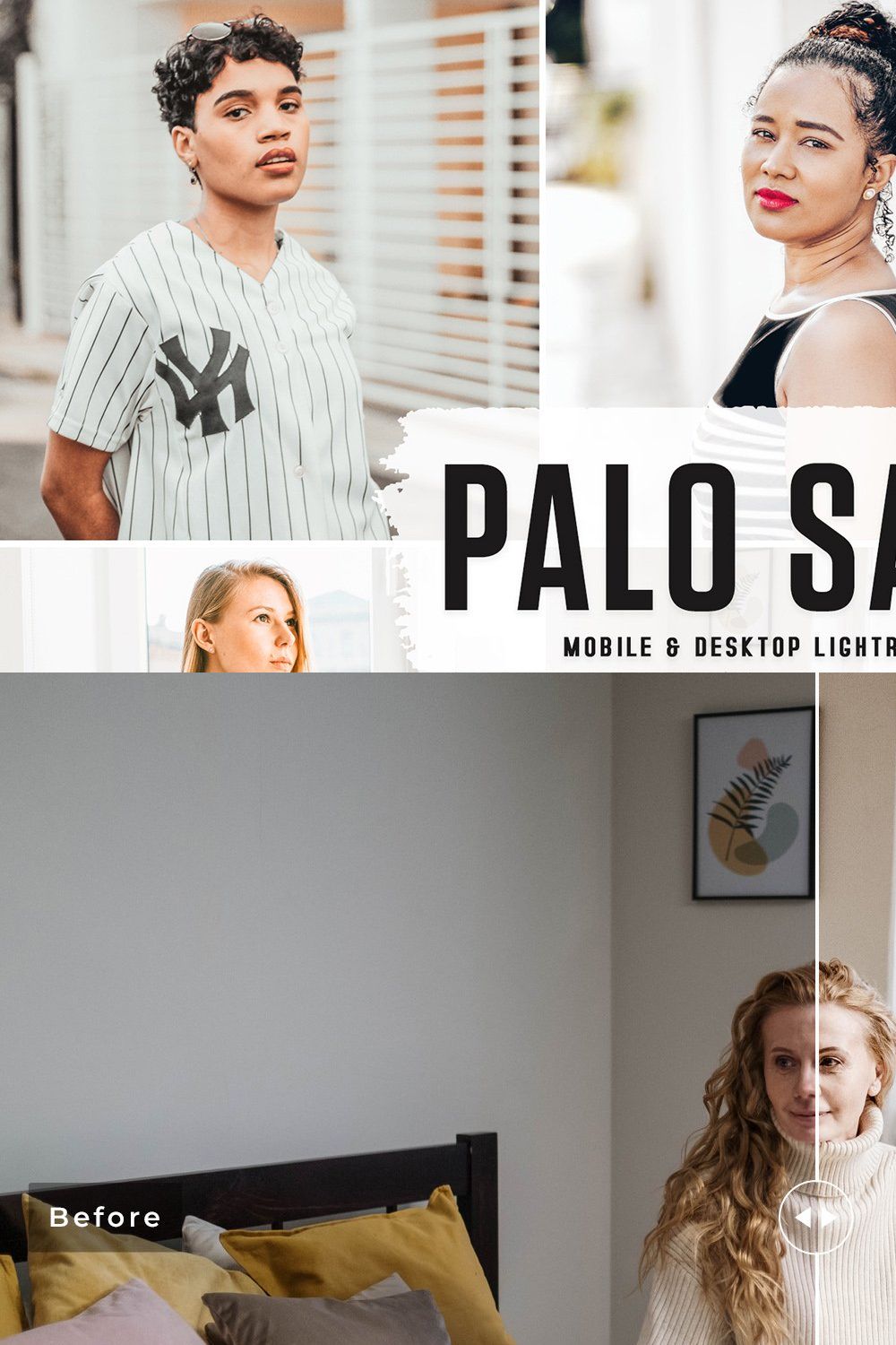 Palo Santo Pro Lightroom Presets pinterest preview image.