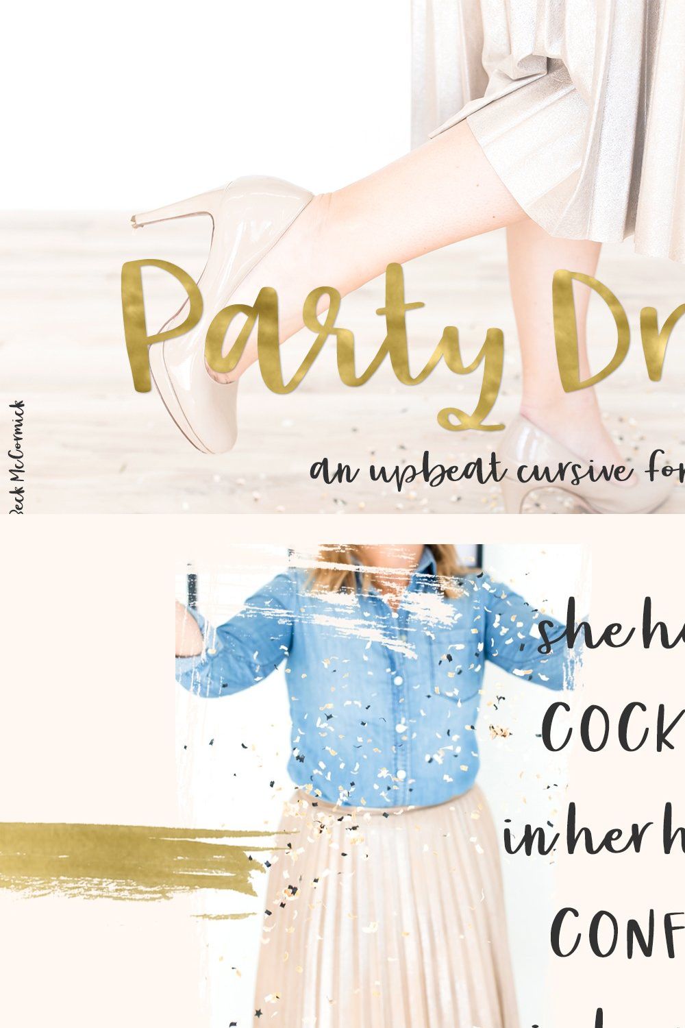 Party Dress Script pinterest preview image.