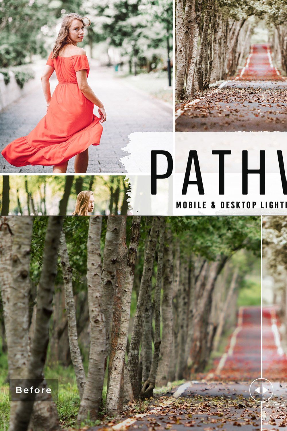 Pathway Pro Lightroom Presets pinterest preview image.