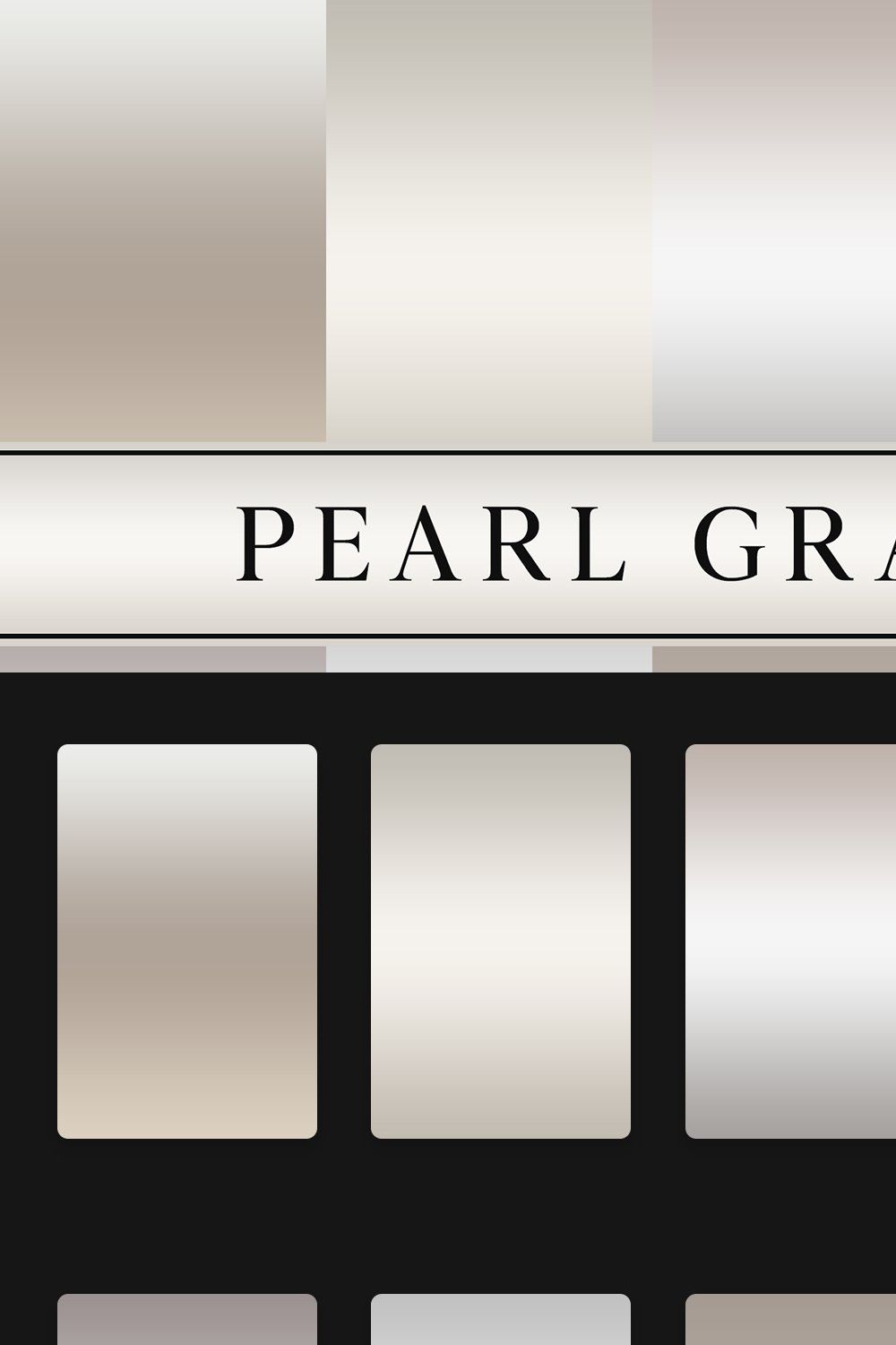 Pearl Gradients pinterest preview image.
