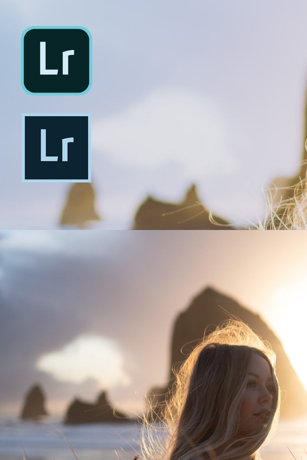 Perfect Portrait Lightroom Presets pinterest preview image.