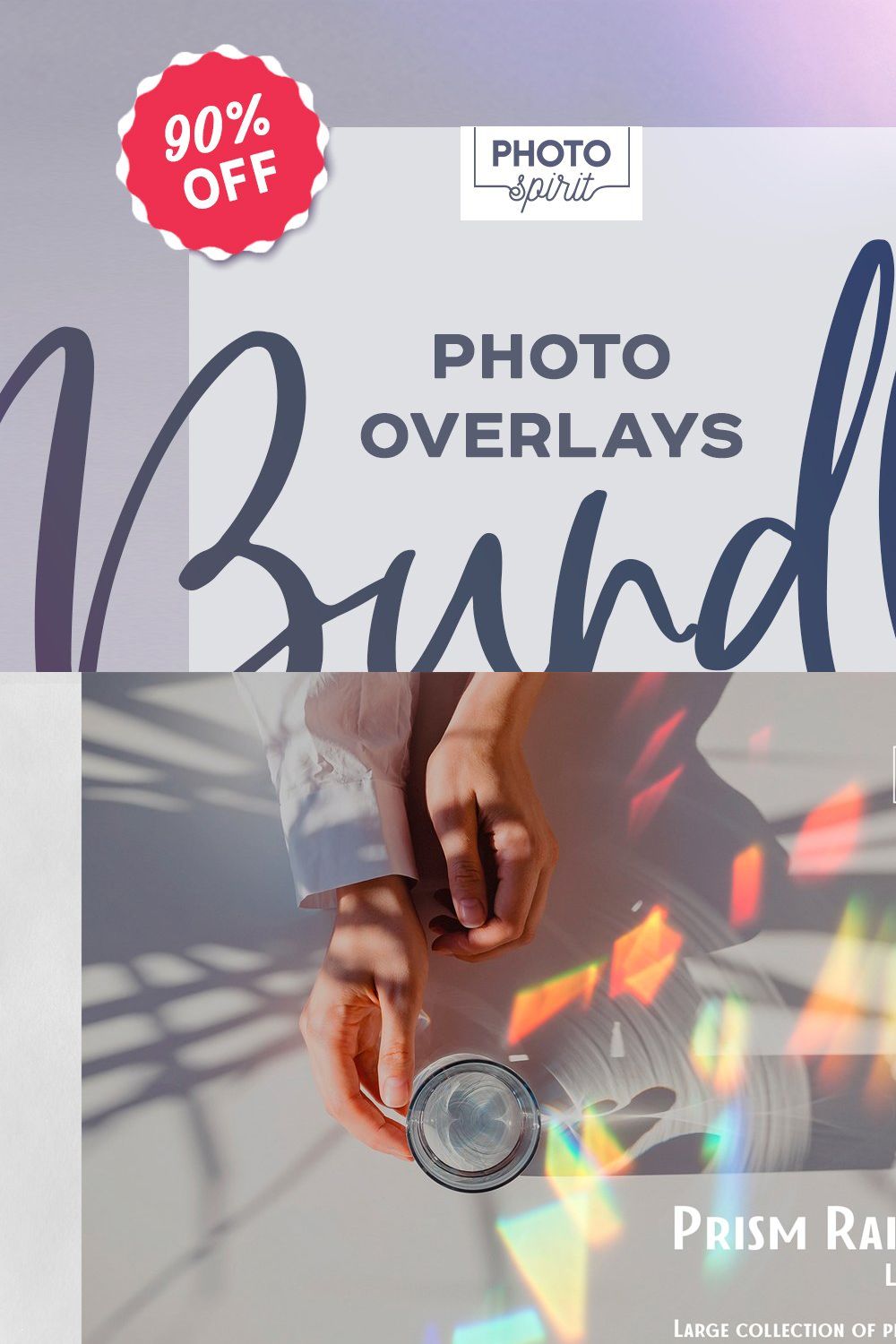 PHOTO OVERLAYS BUNDLE [FREE UPDATES] pinterest preview image.