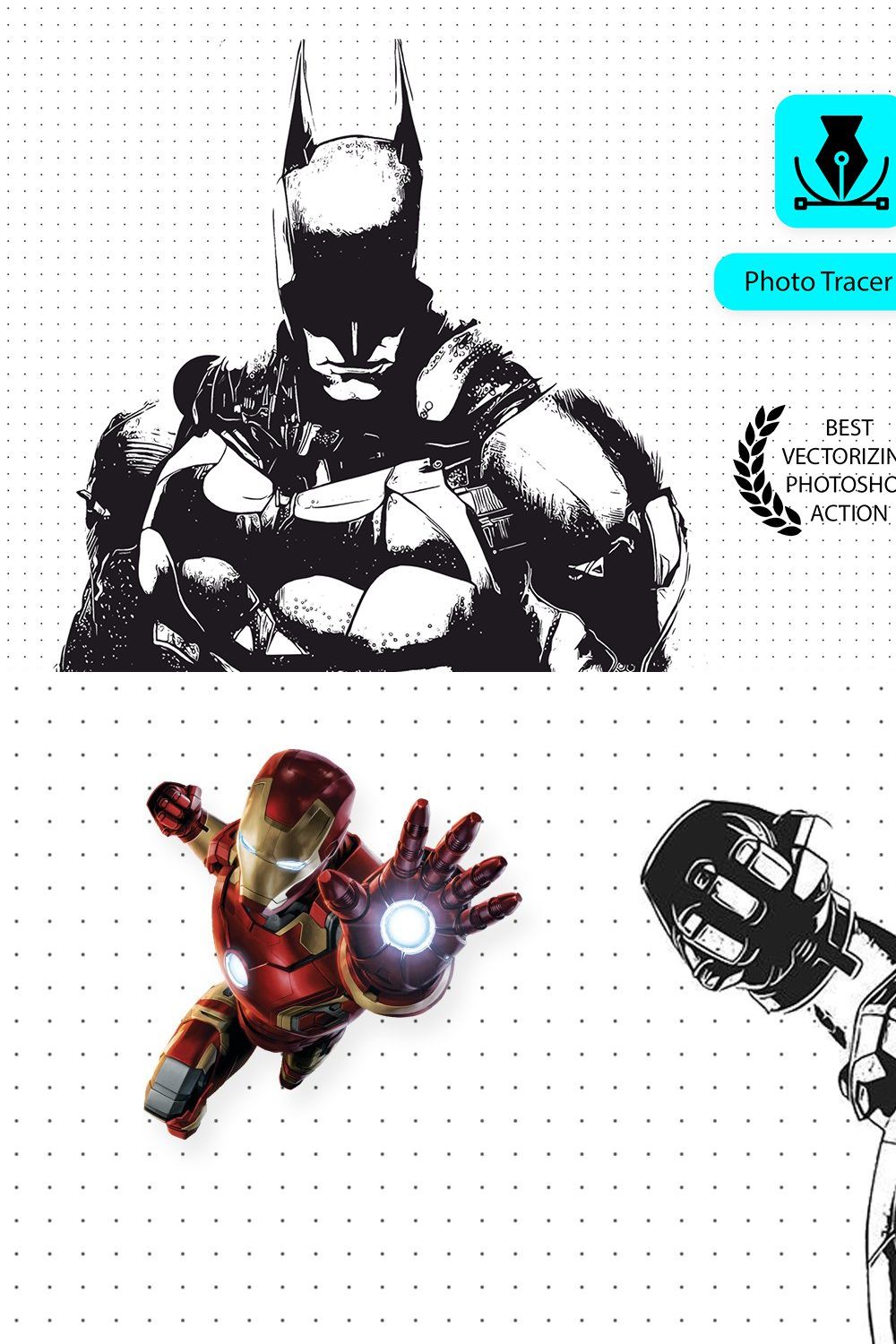 Photo Tracer Pro! - Vector Maker pinterest preview image.