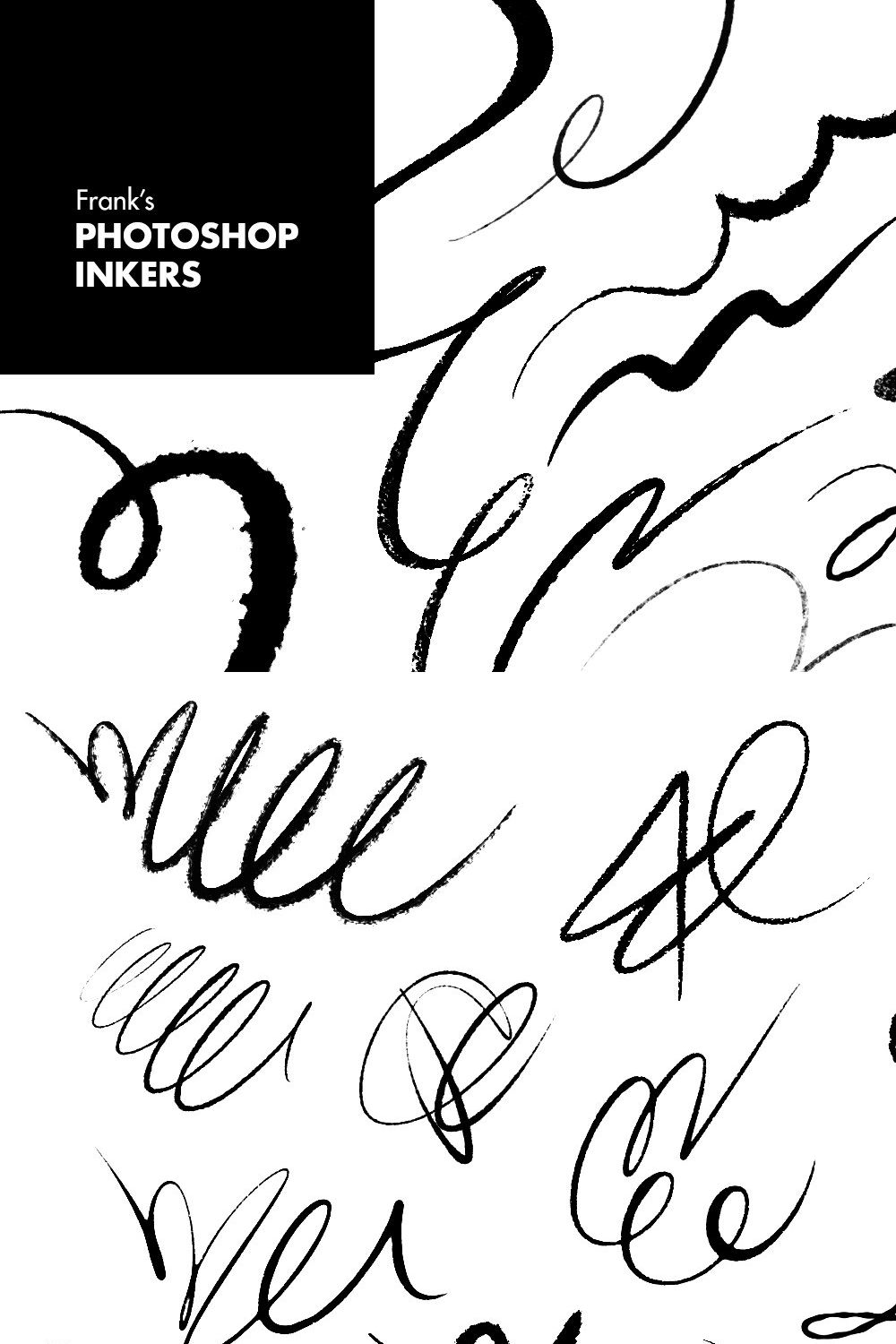 Photoshop Line Inkers pinterest preview image.