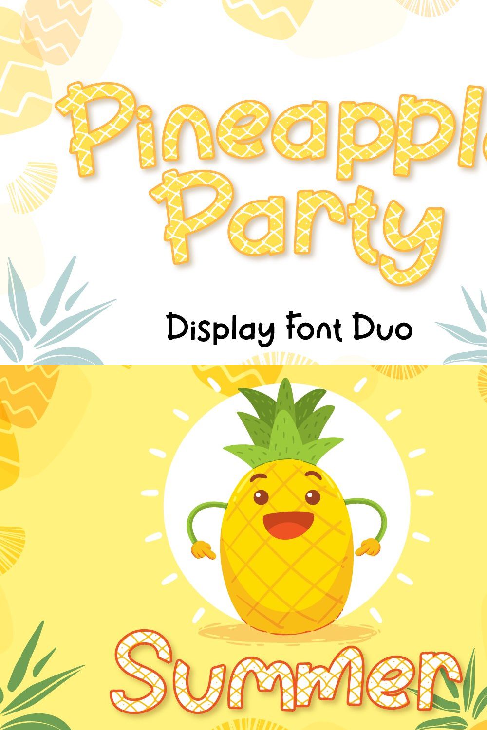 Pineapple Party pinterest preview image.