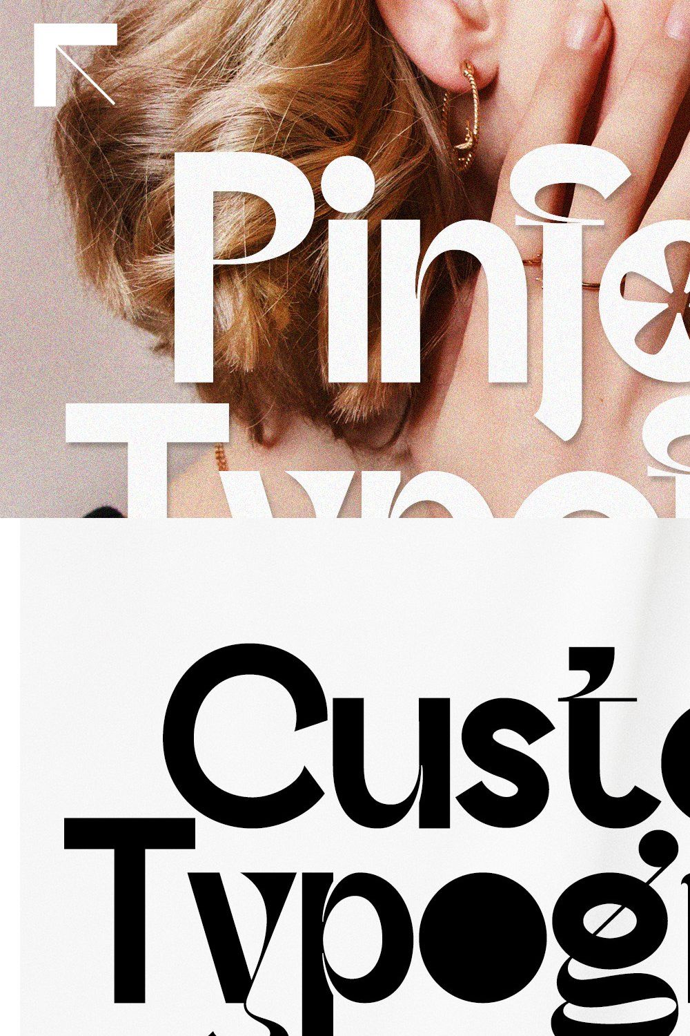 Pinfong Typeface pinterest preview image.