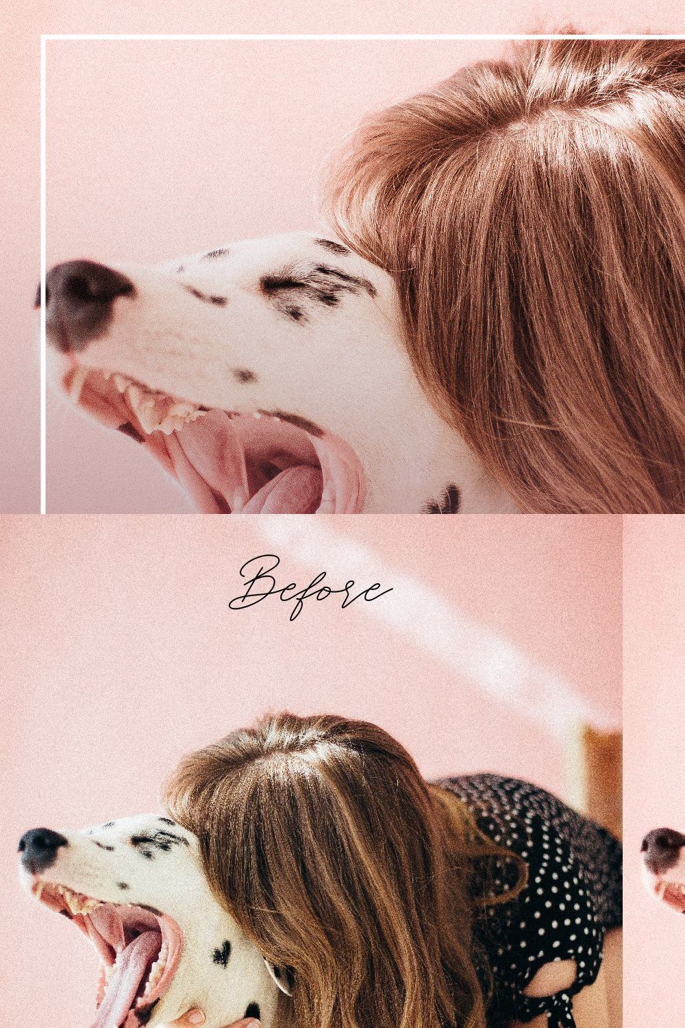 Pink Dream Lightroom Presets pinterest preview image.