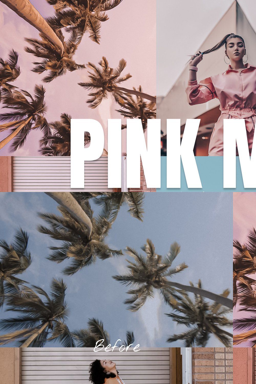 Pink Mood - Lightroom Presets pinterest preview image.