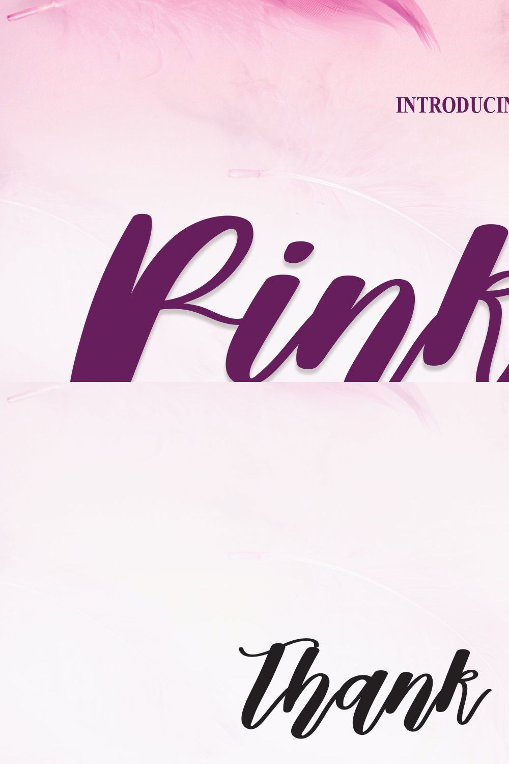 Pinkink | Script Font pinterest preview image.