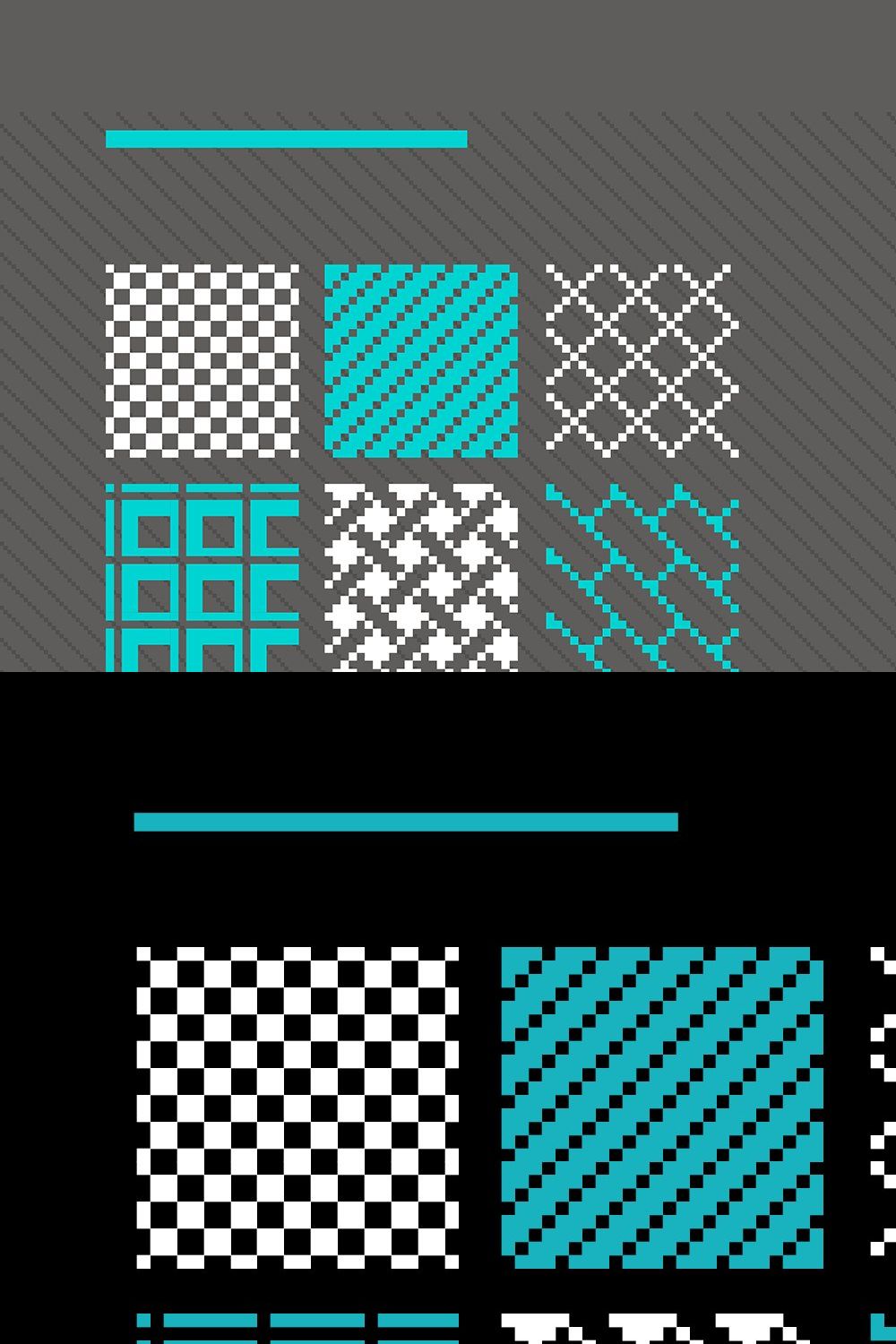 Pixelpaint Pixel art patterns pinterest preview image.