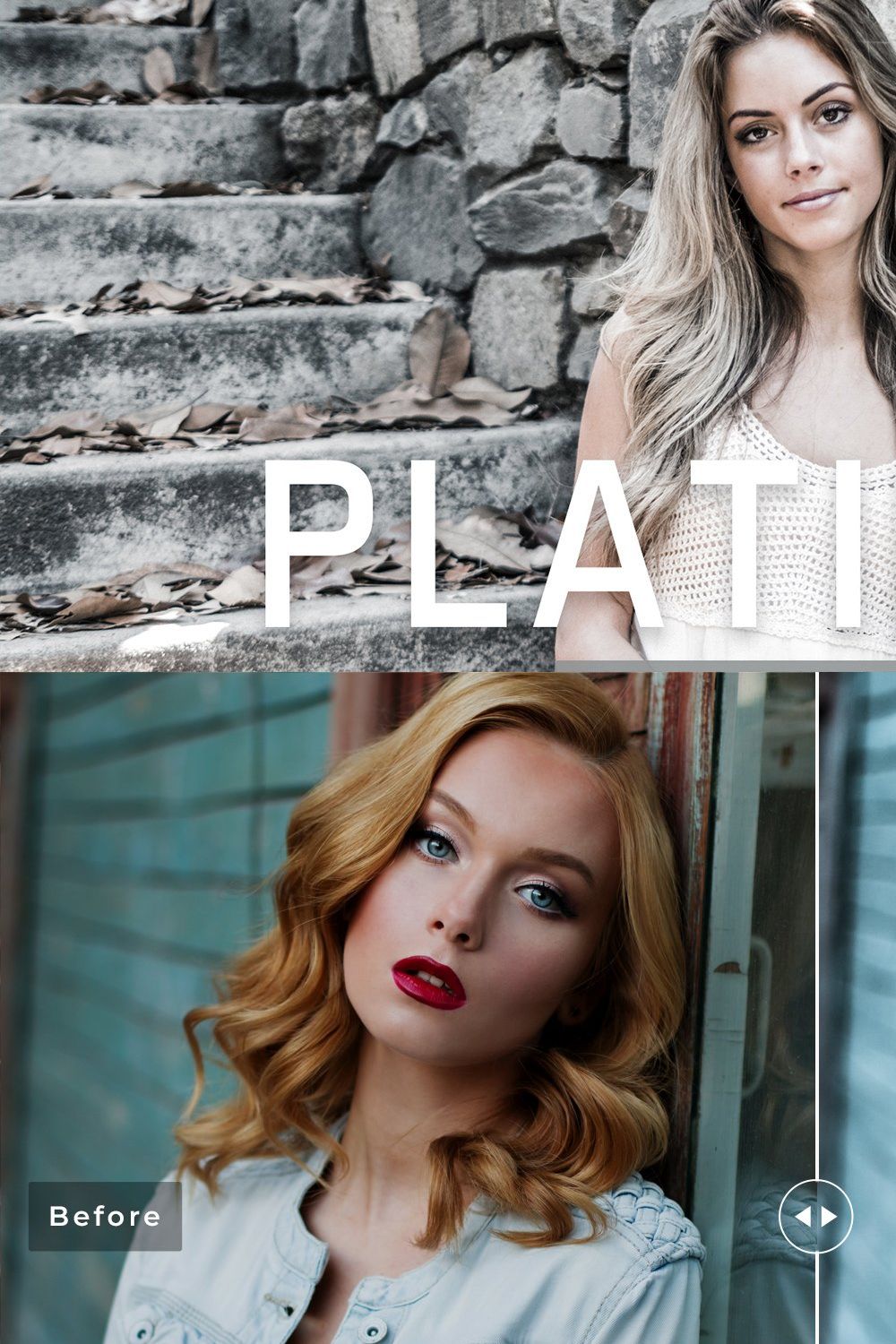 Platinum Pro Lightroom Presets pinterest preview image.