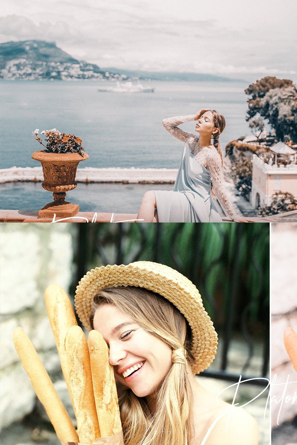 Platonic Lightroom Presets Pack pinterest preview image.