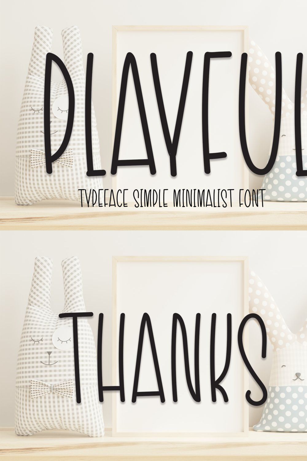 Playful | Script Font pinterest preview image.