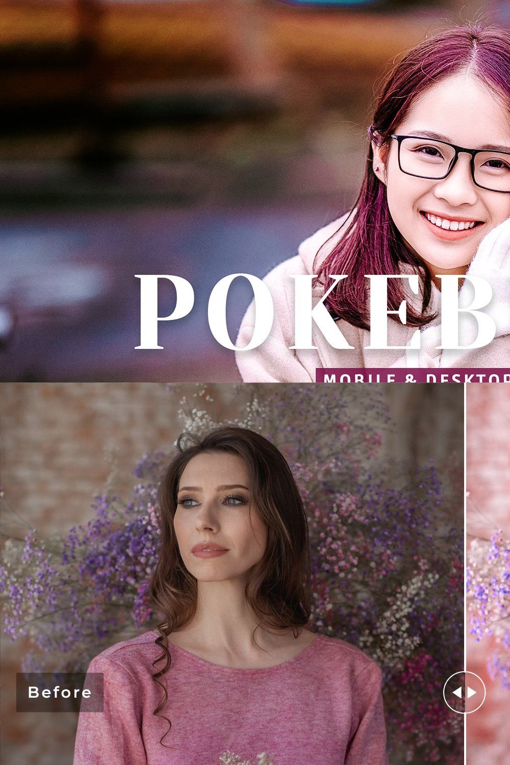 Pokeberry Pro Lightroom Presets pinterest preview image.