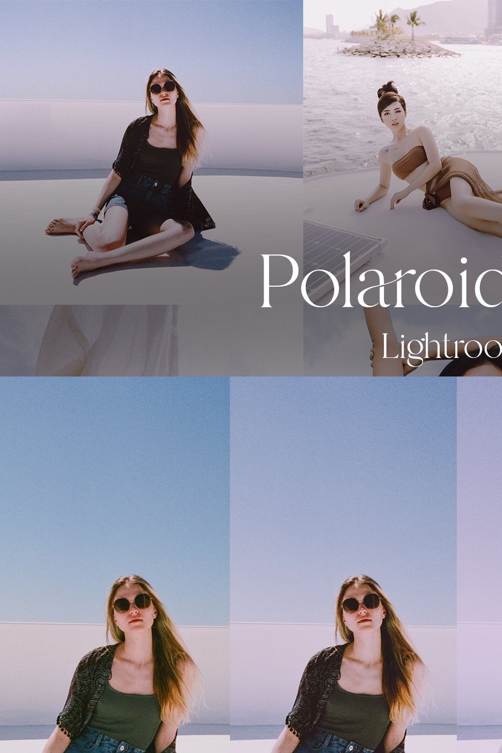 Polaroid 690 — Lightroom pinterest preview image.