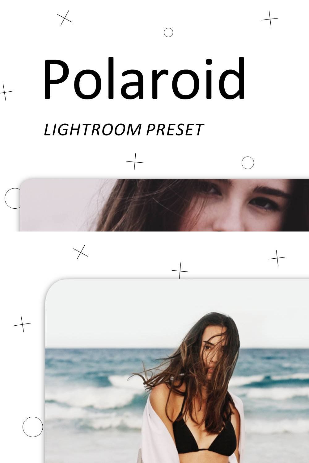 Polaroid - Lightroom Presets pinterest preview image.