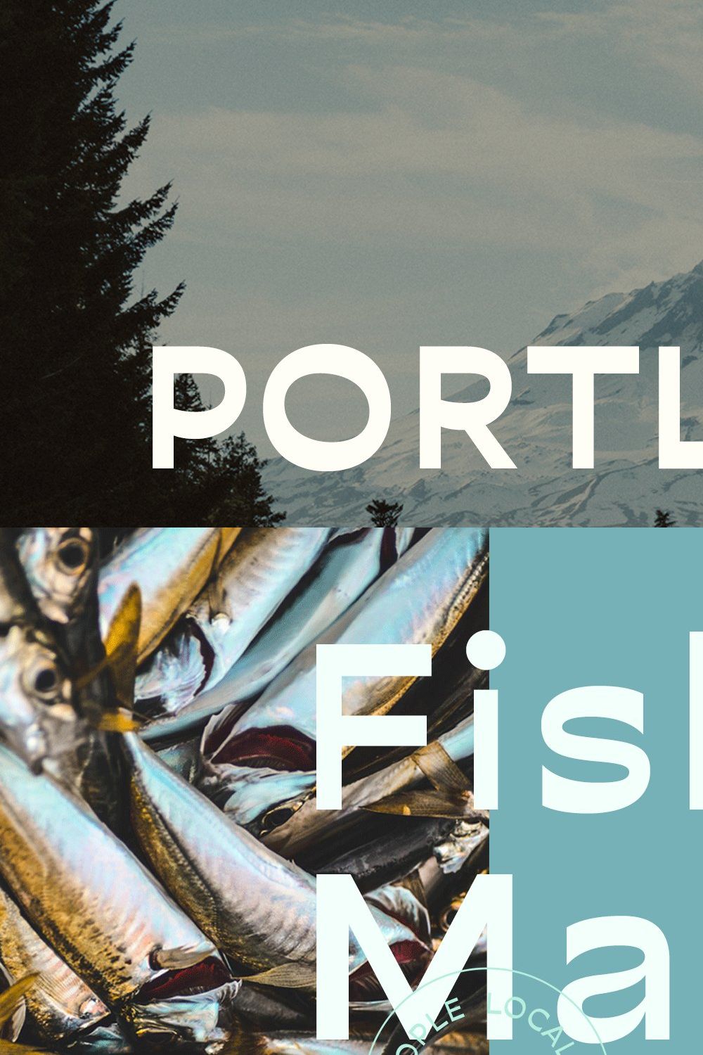 Portland Sans Serif pinterest preview image.