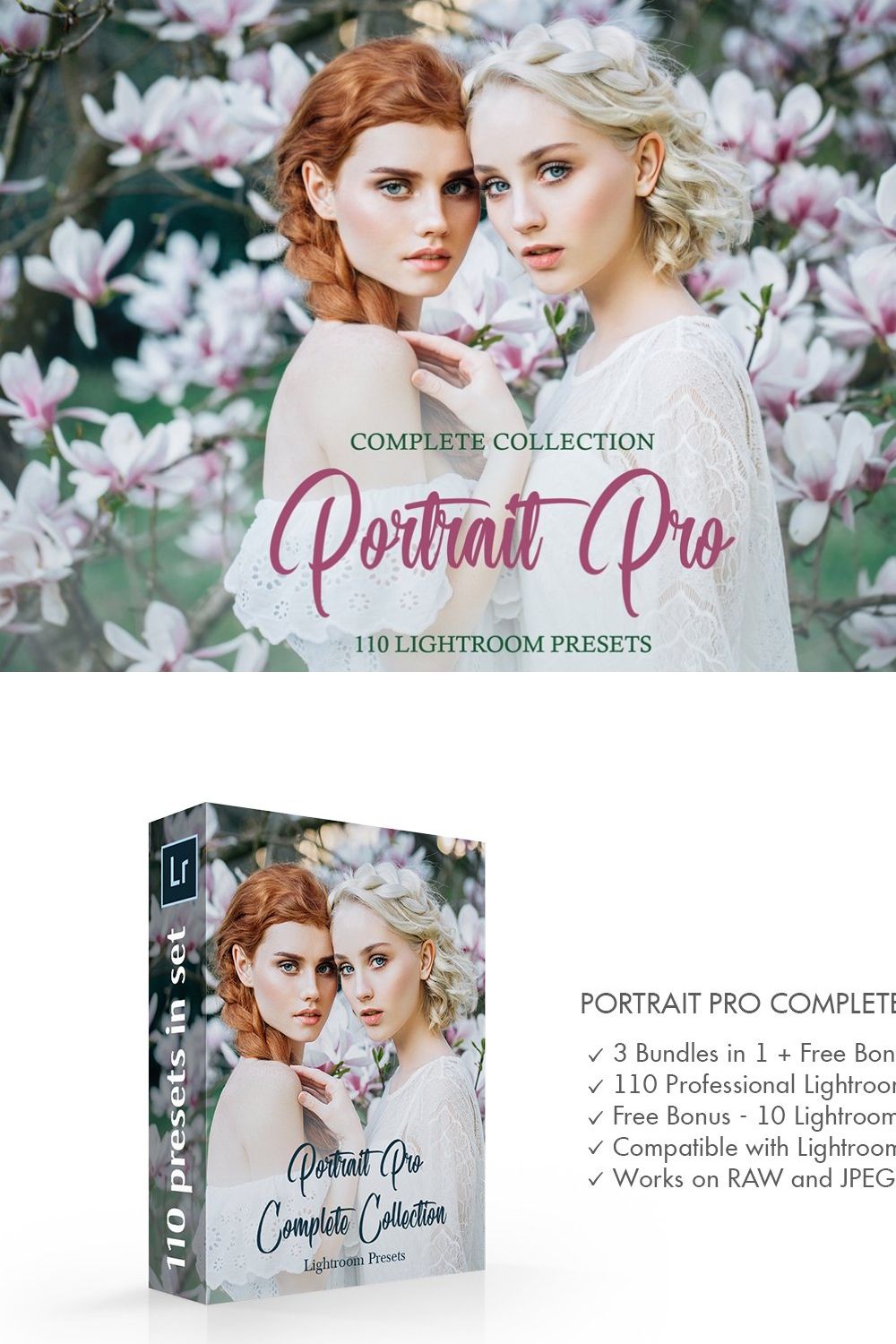 Portrait Pro Complete Collection pinterest preview image.