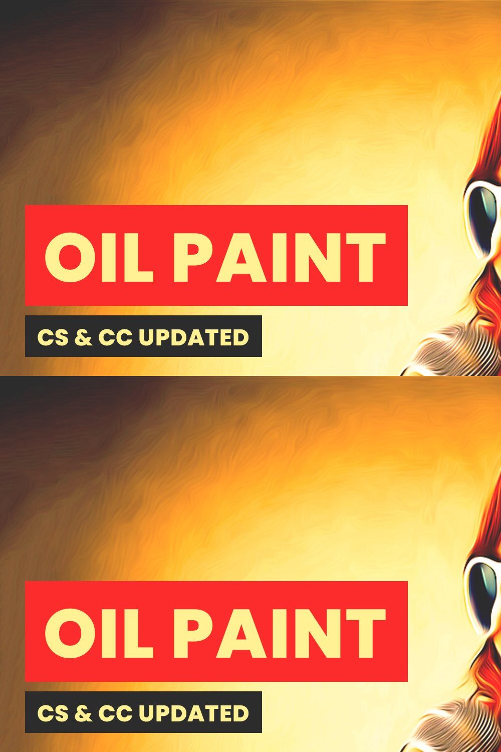 Premium Sharpen OilPaintFX pinterest preview image.