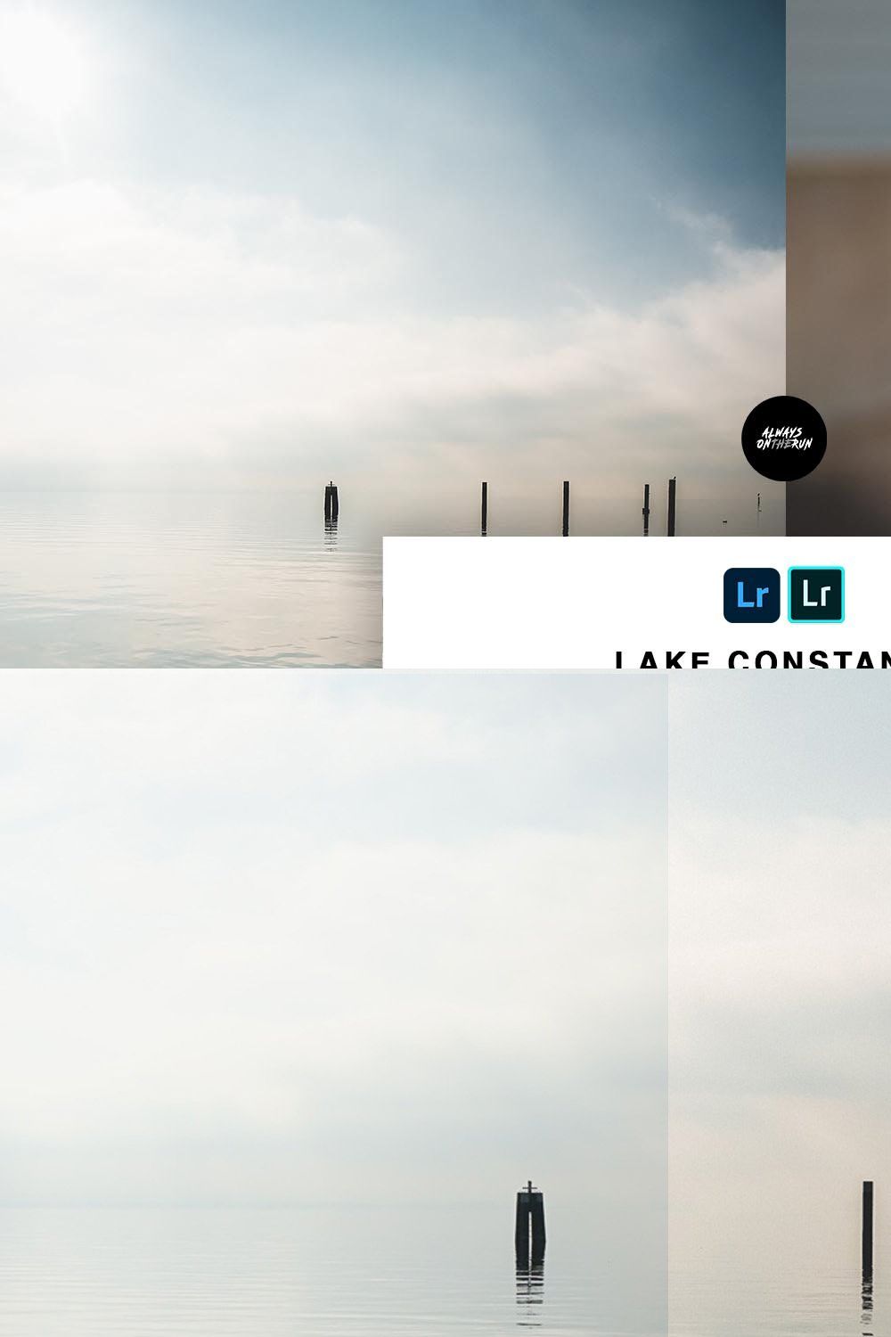 Preset Pack I: Lake Constance pinterest preview image.