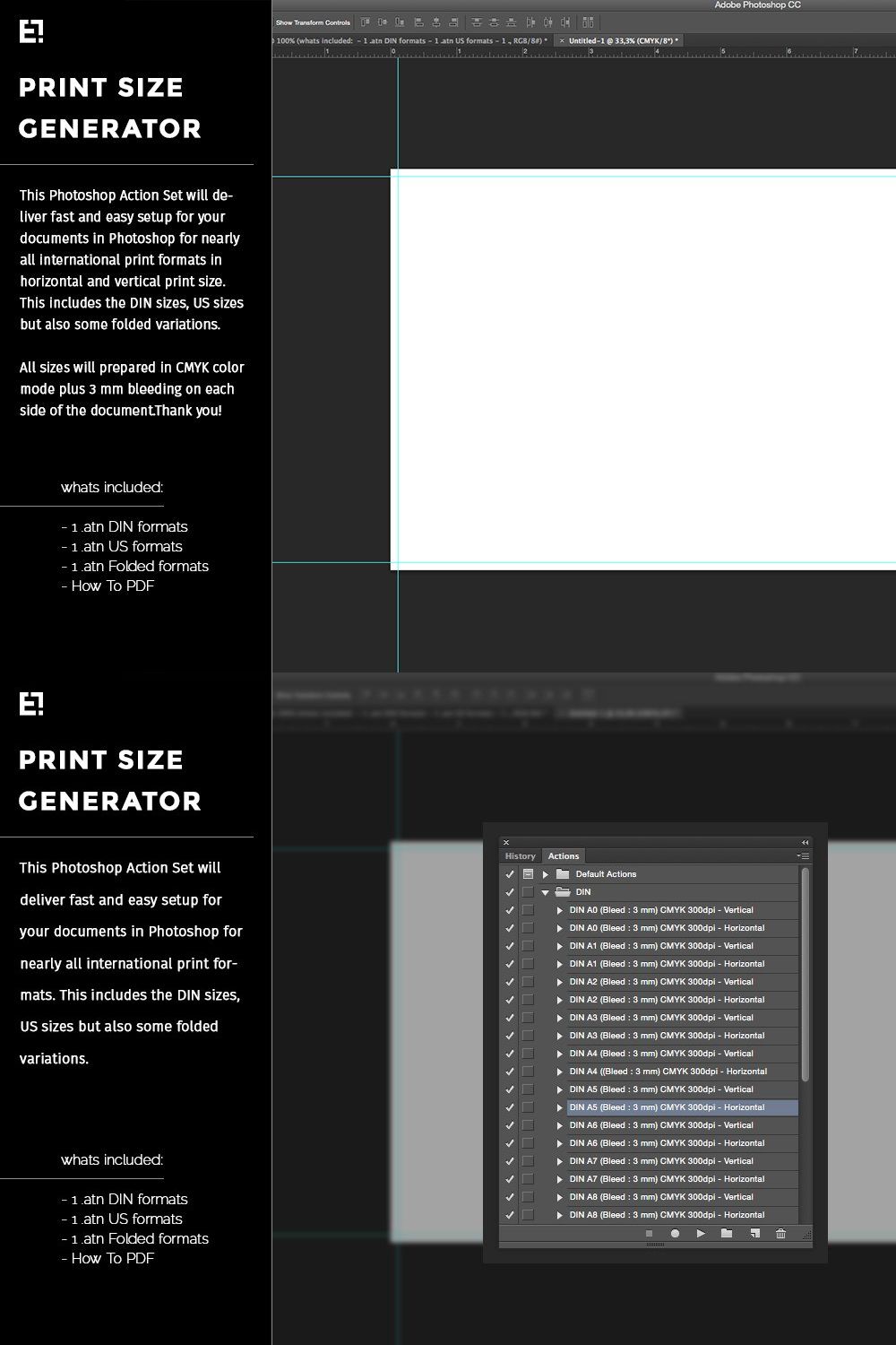 Print Size Generator pinterest preview image.