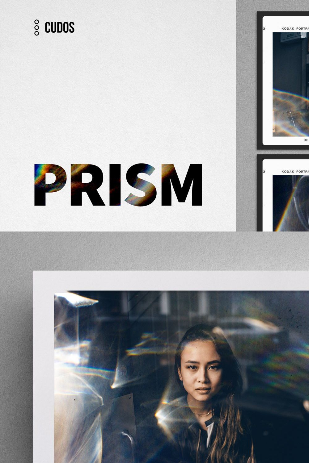 PRISM | Analog Light Leaks & Bokehs pinterest preview image.