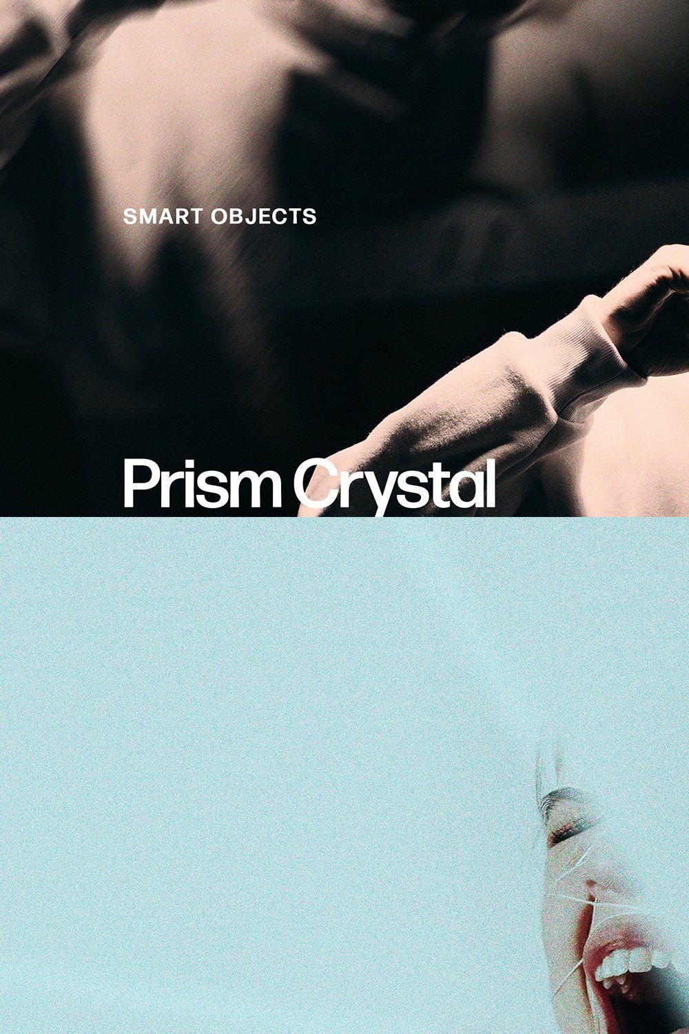 Prism Crystal Photo Effect pinterest preview image.