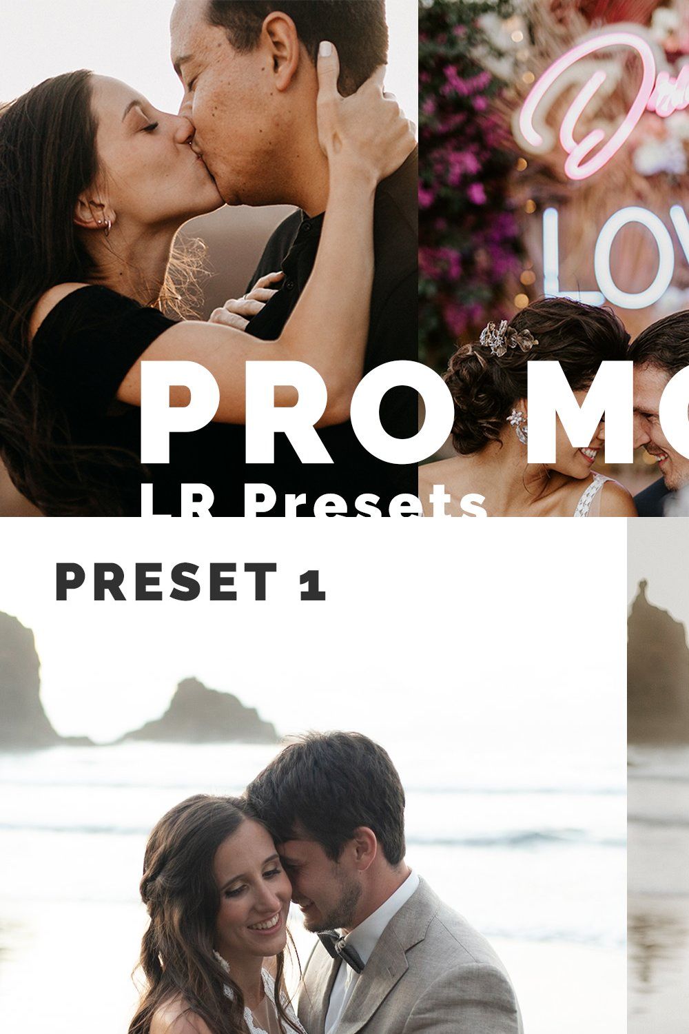 Pro Moody LR Presets pinterest preview image.