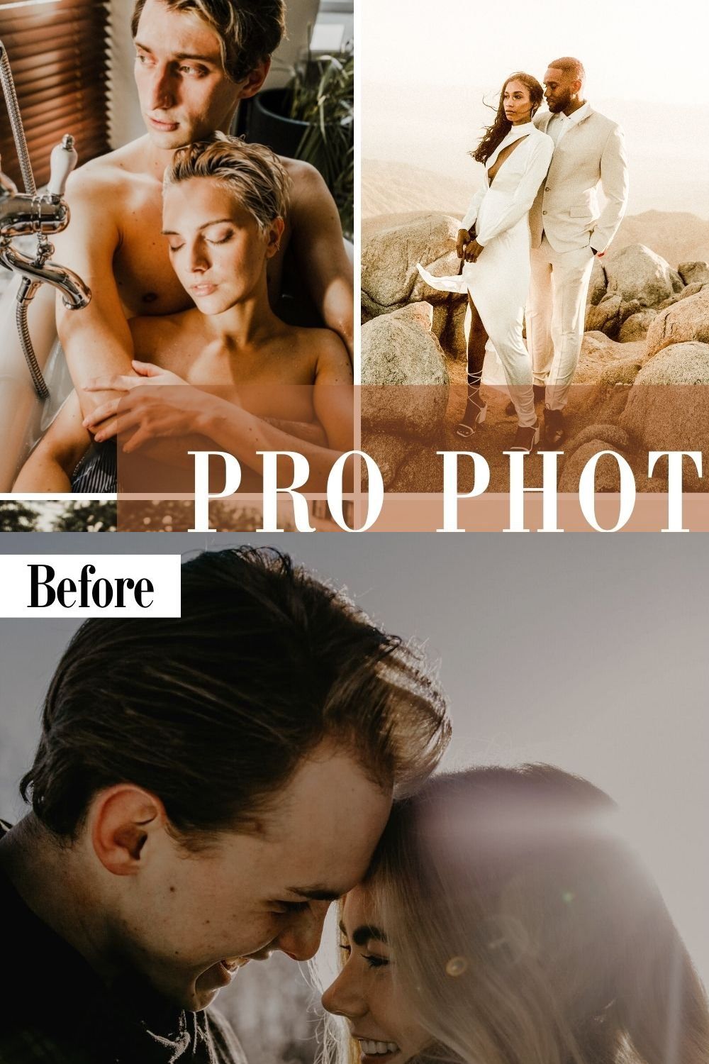 Pro Photographer Lightroom Presets pinterest preview image.