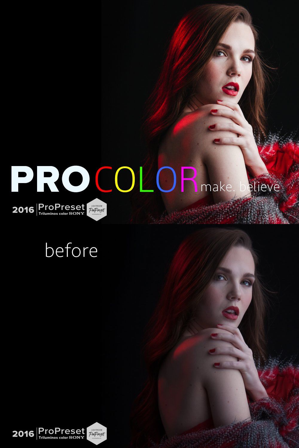 ProColor preset Lightroom pinterest preview image.