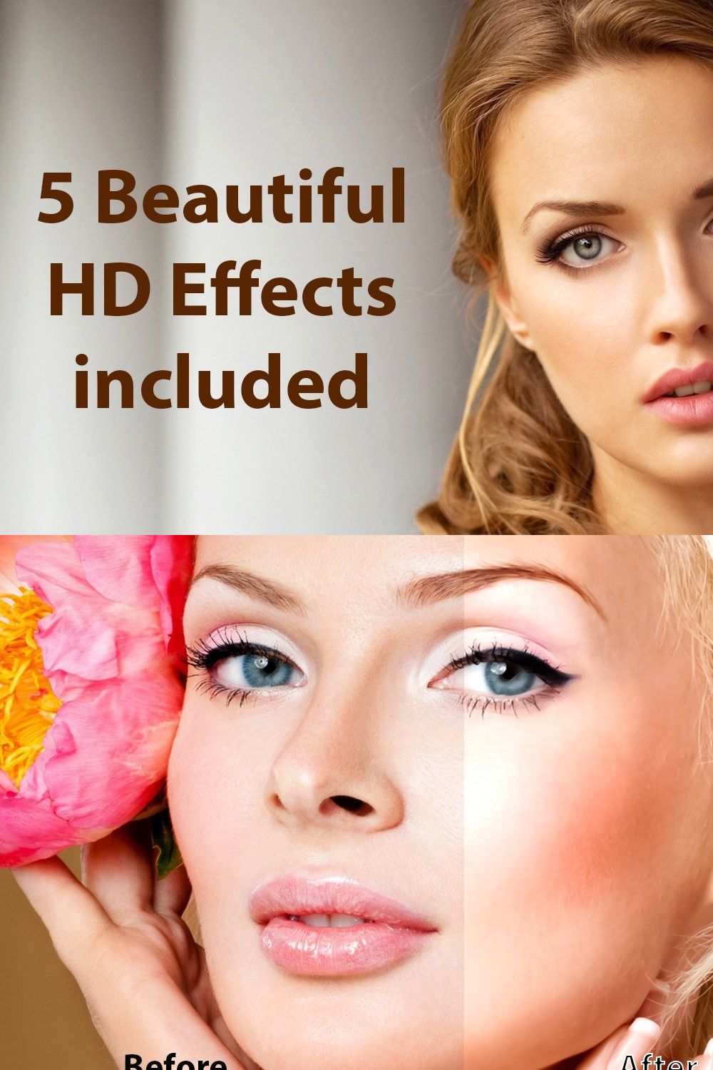 PS HD Effects pinterest preview image.