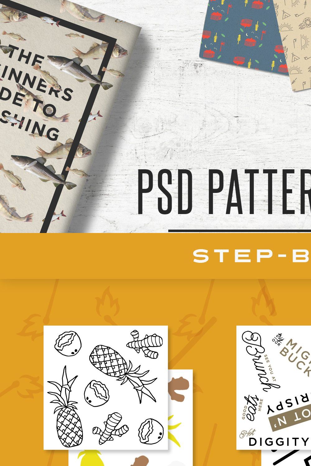 PSD Pattern Creator pinterest preview image.