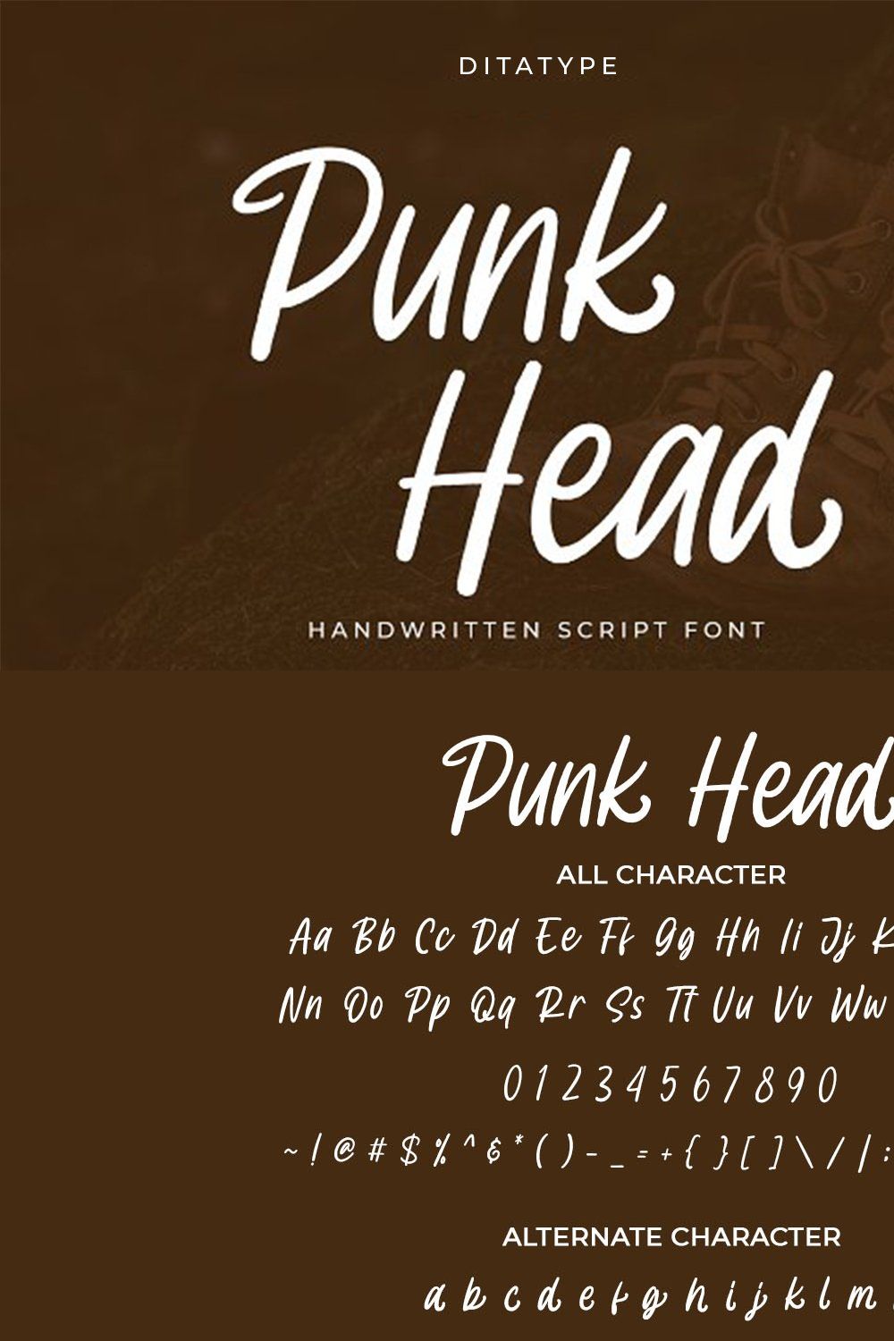 Punk Head pinterest preview image.