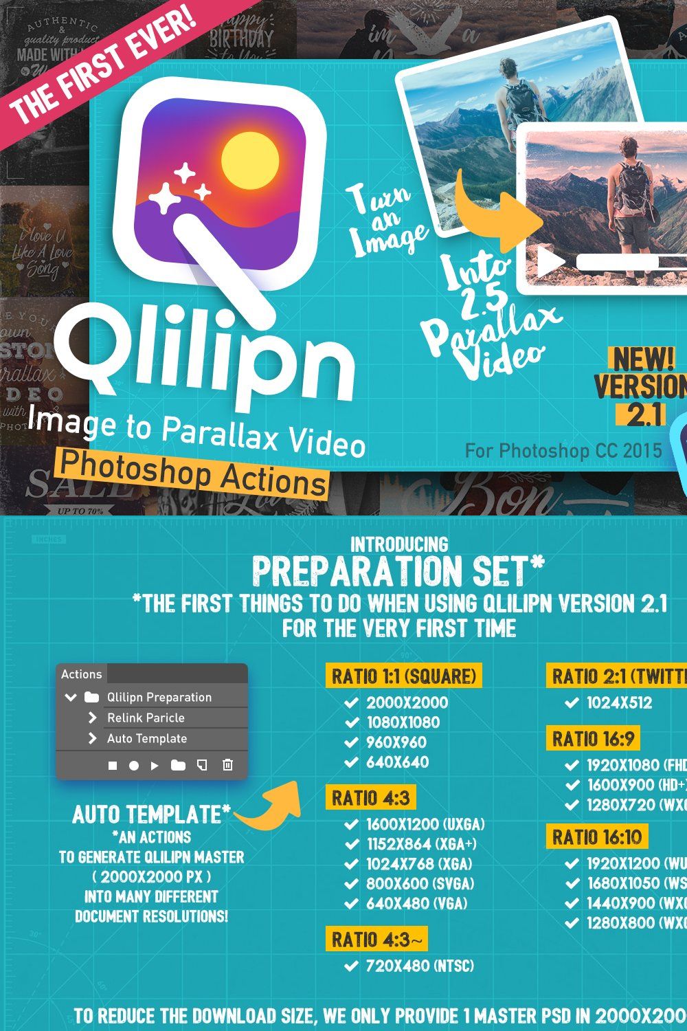 Qlilipn - Image to Parallax Video pinterest preview image.