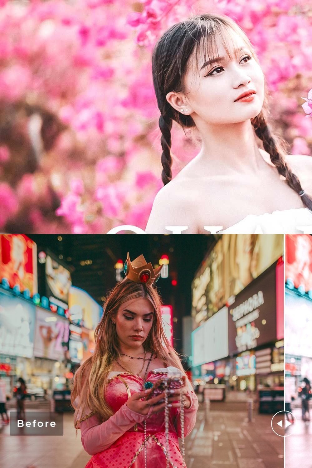 Quartz Pro Lightroom Presets pinterest preview image.