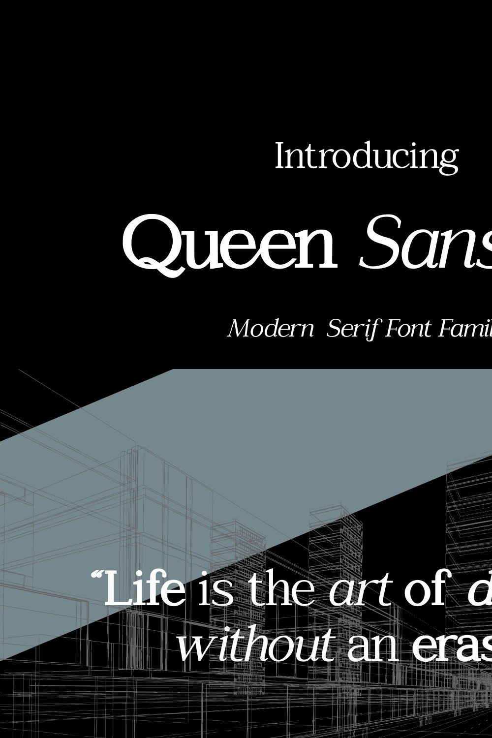Queen Sansson pinterest preview image.