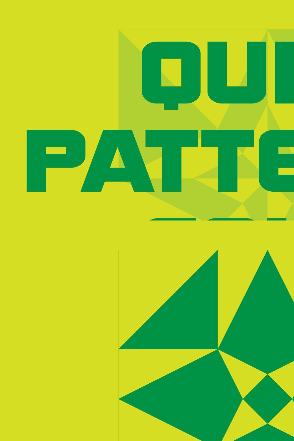 Quilt Patterns Four Font pinterest preview image.