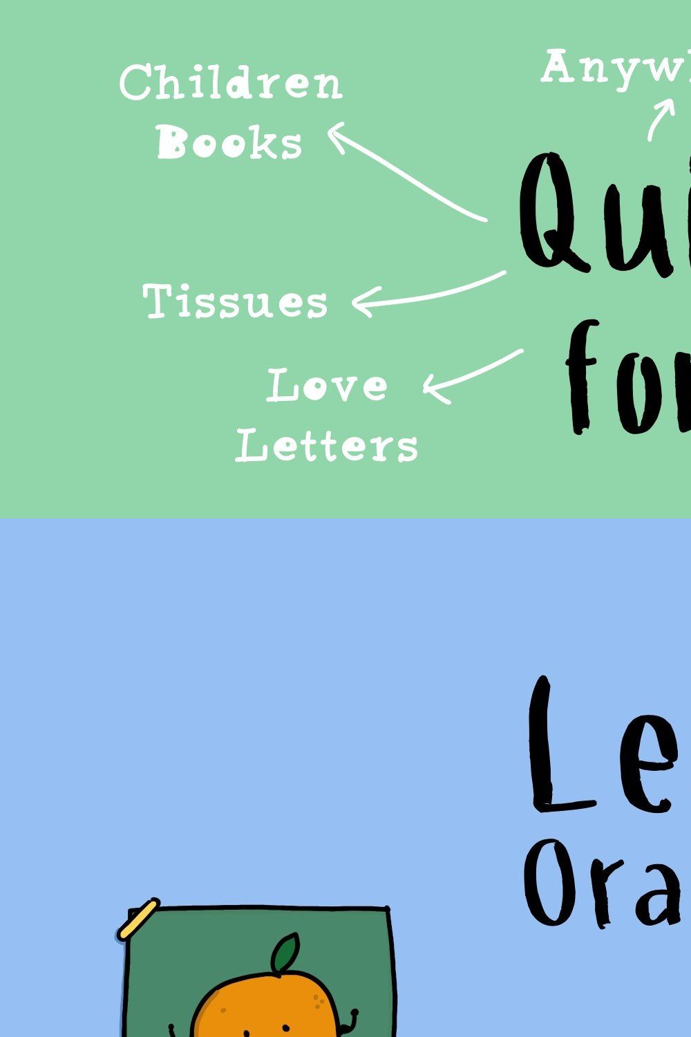 Quirky Fonts - Pack of 3 pinterest preview image.